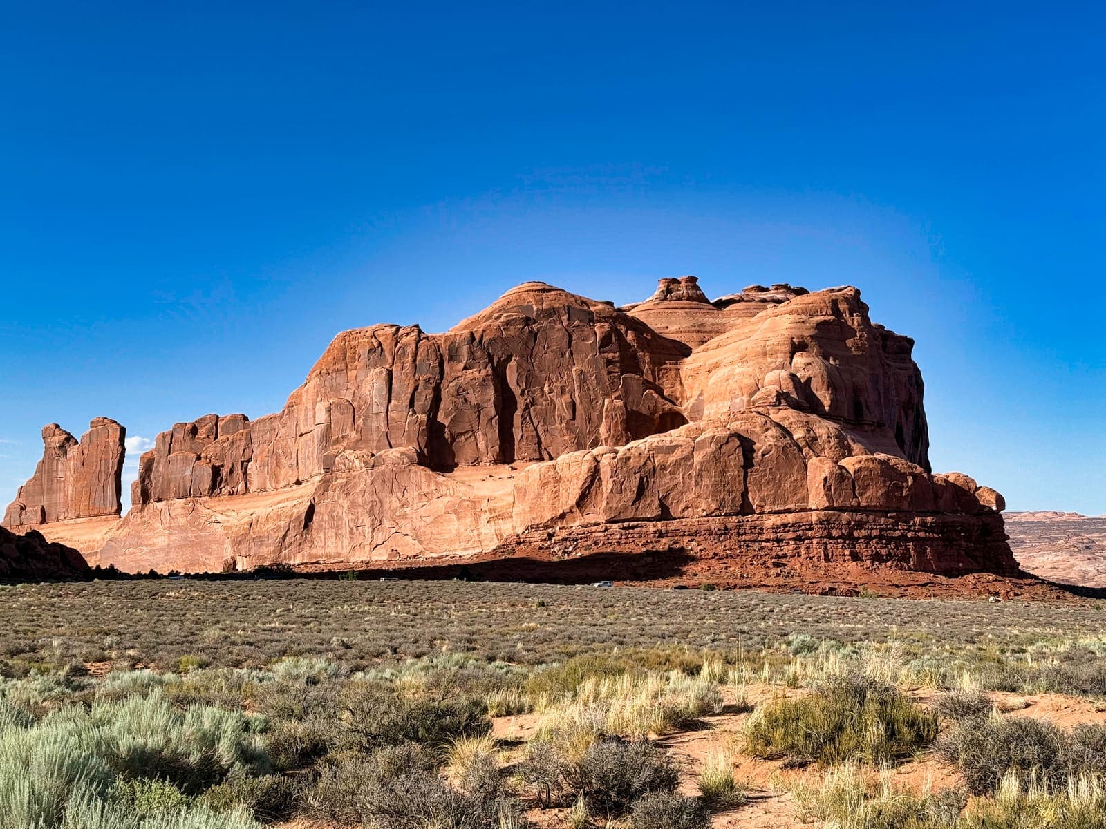 Arches stone formation