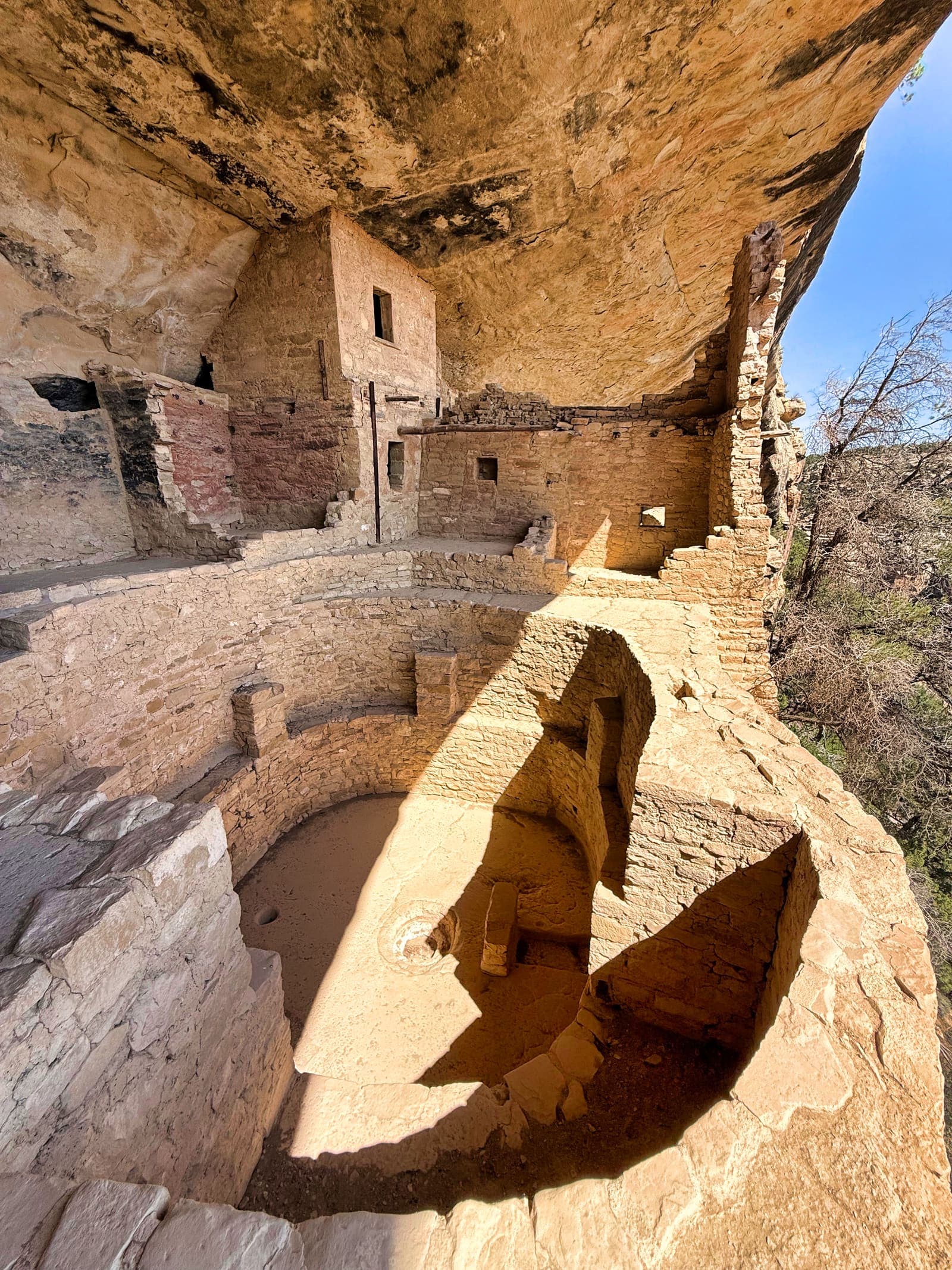 Mesa Verde rooms connected