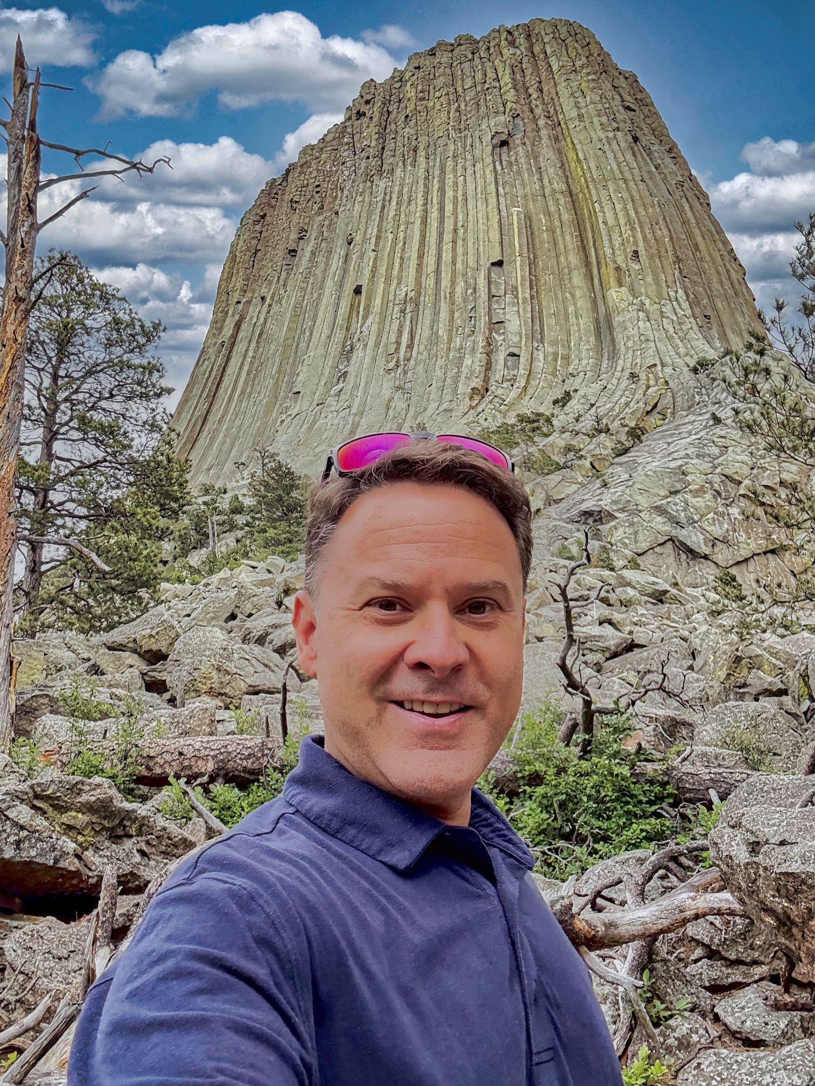 Devils Tower column