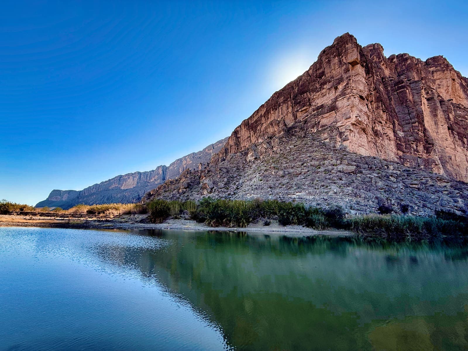 Big Bend river canyon