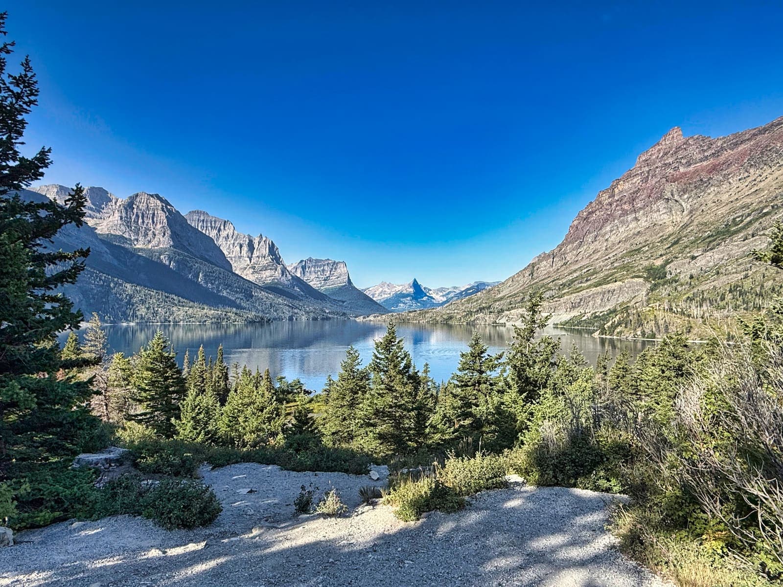 Glacier wide landscape