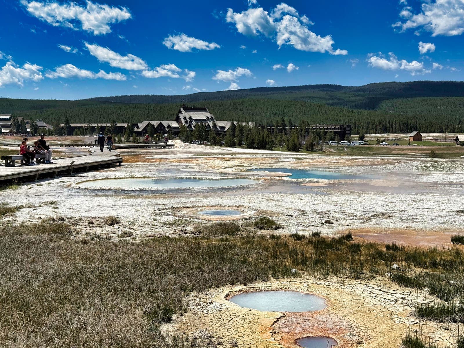Yellowstone geyser basin