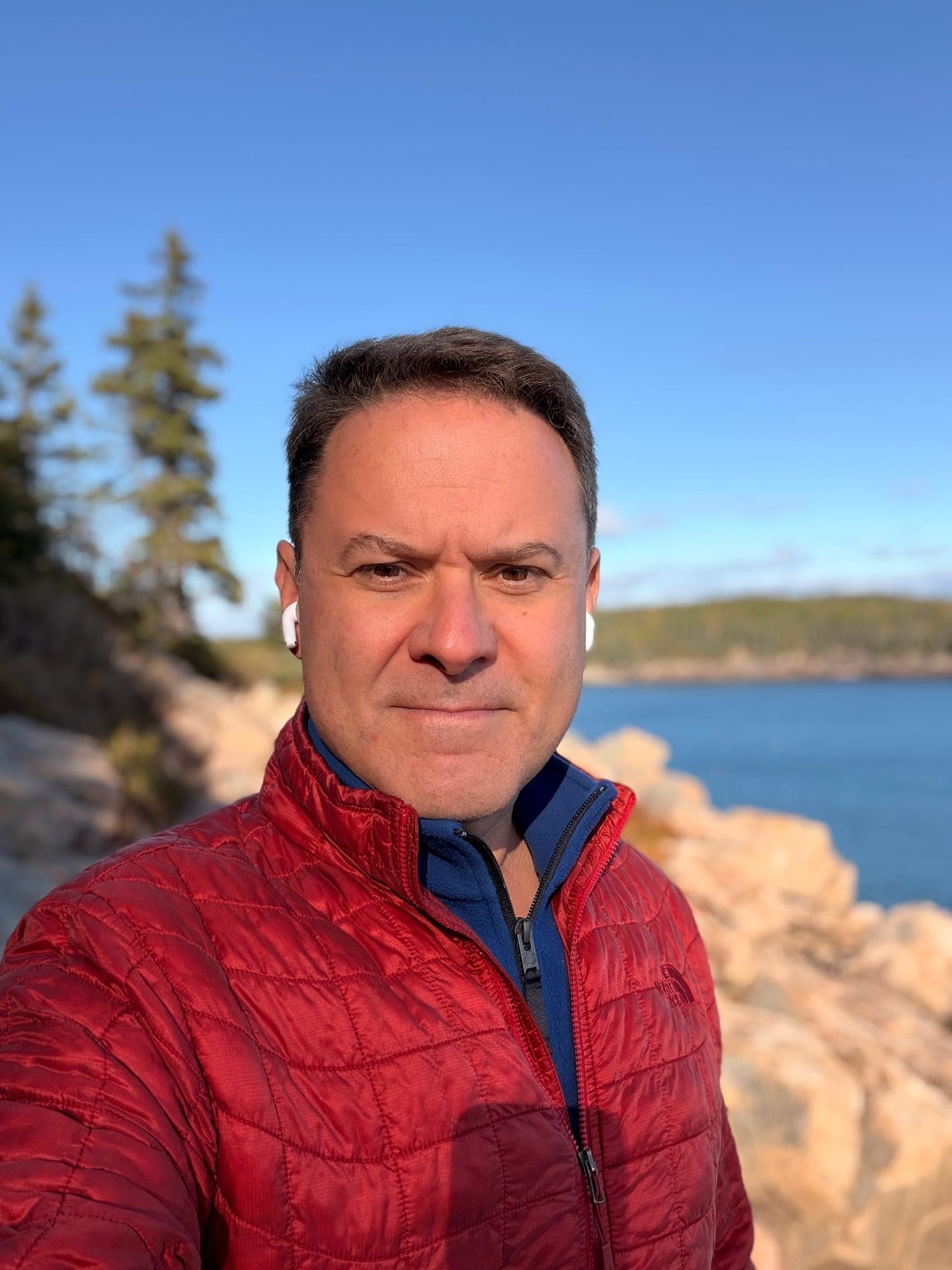 Ryan King at Acadia National Park